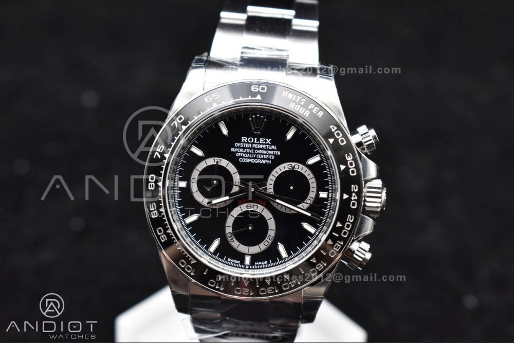 Daytona 126500 BTF 1:1 Best Edition 904L Steel Black Dial On SS Bracelet DD4131