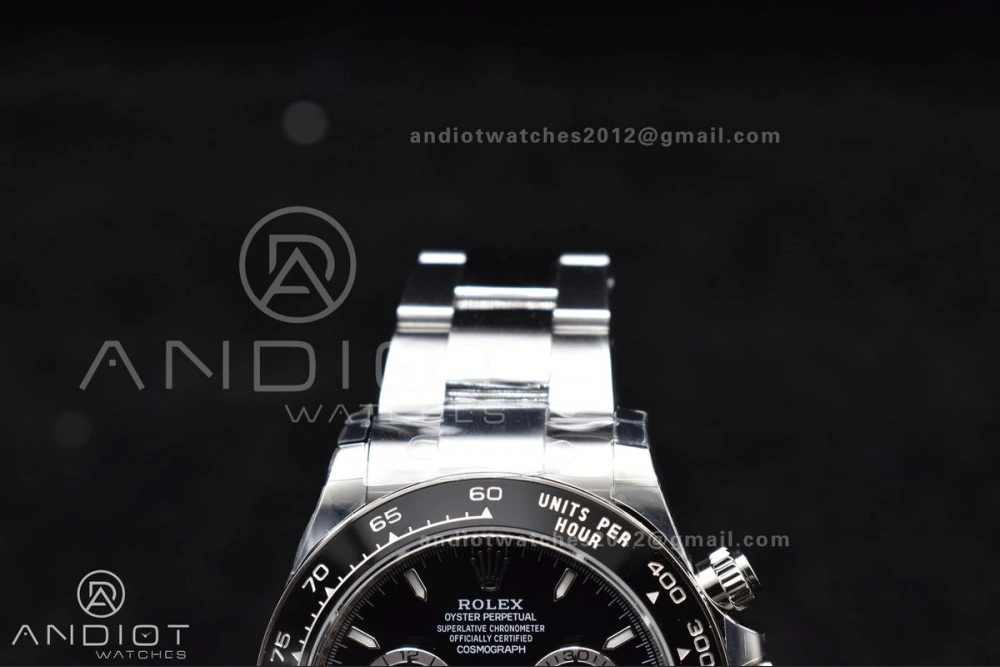 Daytona 126500 BTF 1:1 Best Edition 904L Steel Black Dial On SS Bracelet DD4131