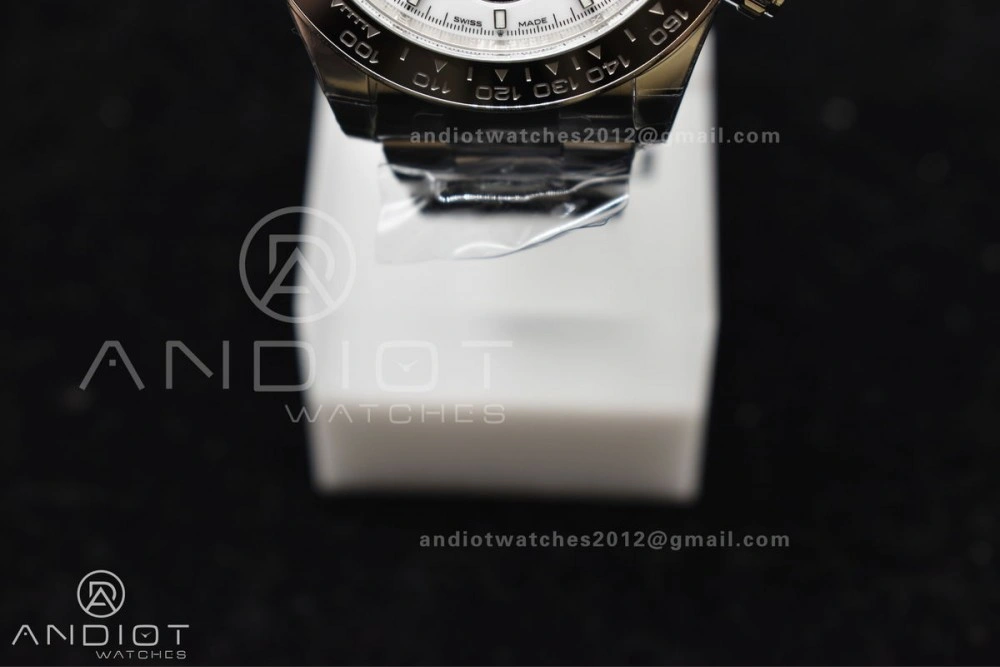 Daytona 126500 BTF 1:1 Best Edition 904L Steel White Dial on SS Bracelet DD4131