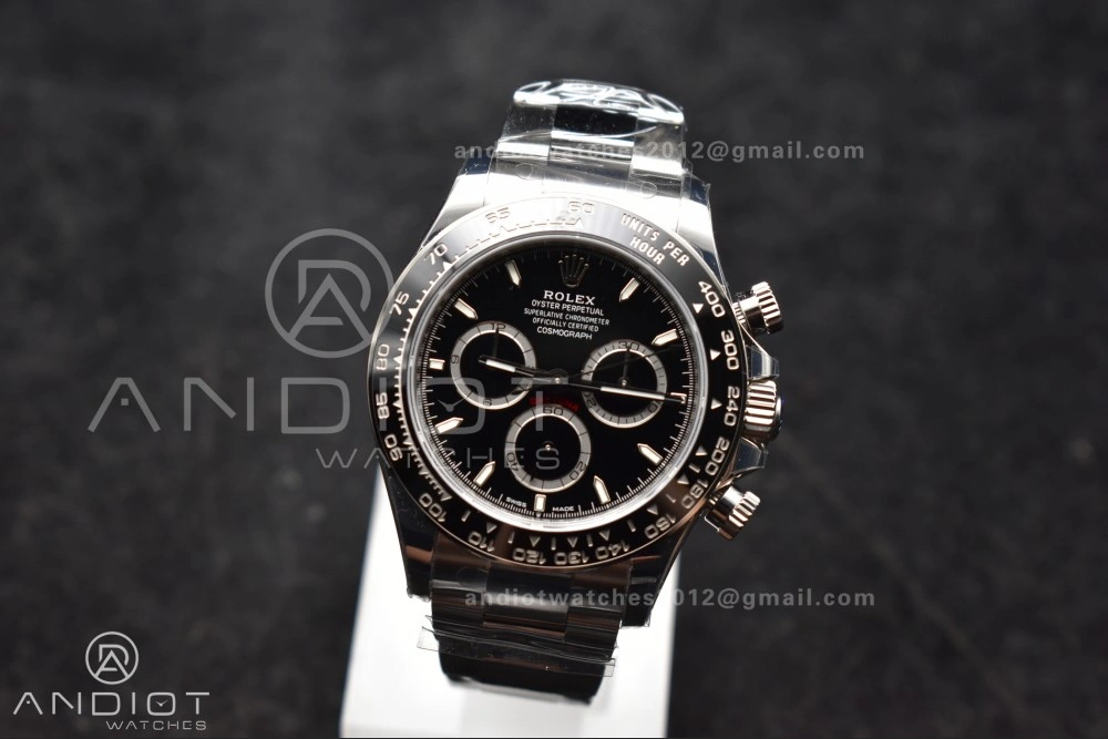 Daytona 126500 VSF 1:1 Best Edition 904L Steel Black Dial on SS Bracelet DD4131