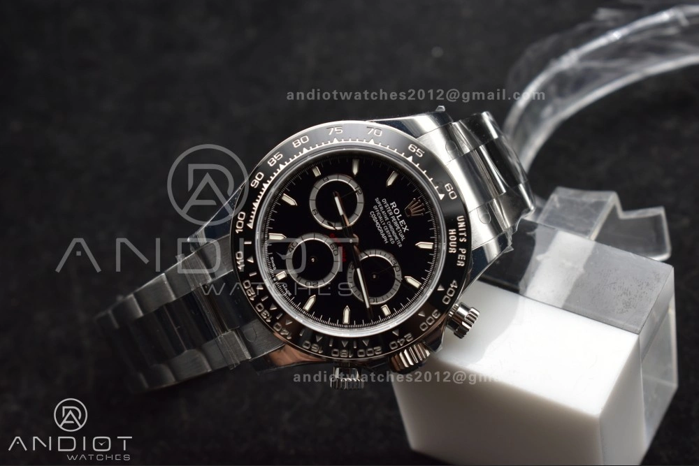 Daytona 126500 VSF 1:1 Best Edition 904L Steel Black Dial on SS Bracelet DD4131