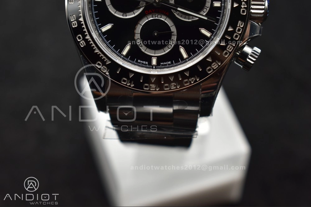 Daytona 126500 VSF 1:1 Best Edition 904L Steel Black Dial on SS Bracelet DD4131