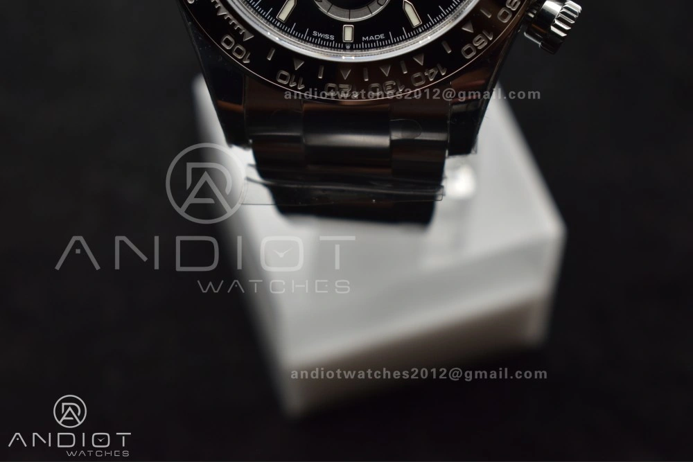 Daytona 126500 VSF 1:1 Best Edition 904L Steel Black Dial on SS Bracelet DD4131