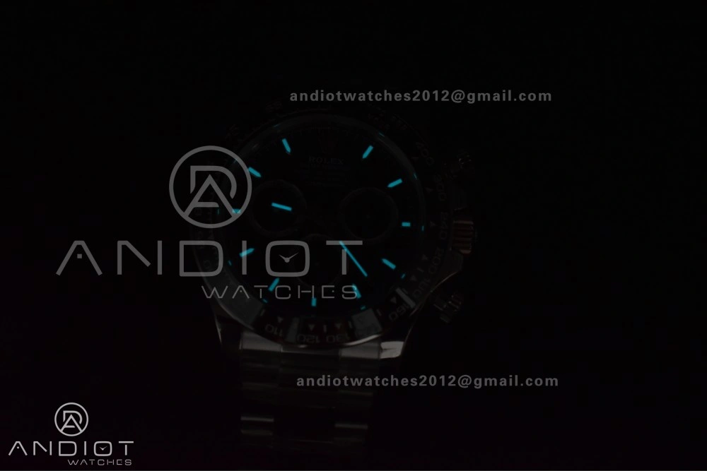 Daytona 126500 VSF 1:1 Best Edition 904L Steel Black Dial on SS Bracelet DD4131