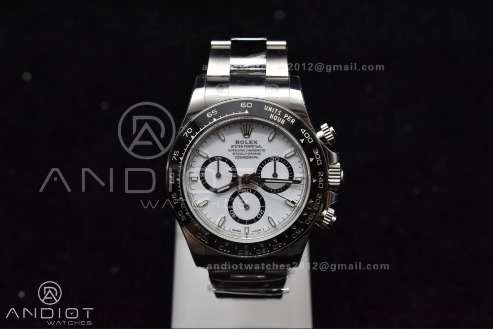 Daytona 126500 VSF 1:1 Best Edition 904L Steel White Dial on SS Bracelet DD4131