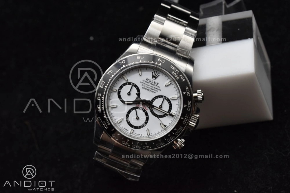 Daytona 126500 VSF 1:1 Best Edition 904L Steel White Dial on SS Bracelet DD4131