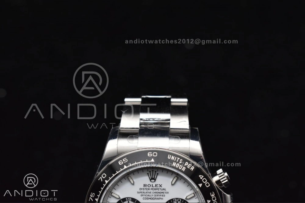Daytona 126500 VSF 1:1 Best Edition 904L Steel White Dial on SS Bracelet DD4131