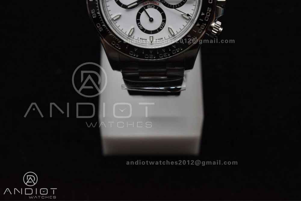 Daytona 126500 VSF 1:1 Best Edition 904L Steel White Dial on SS Bracelet DD4131