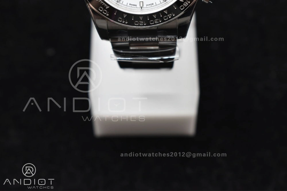 Daytona 126500 VSF 1:1 Best Edition 904L Steel White Dial on SS Bracelet DD4131