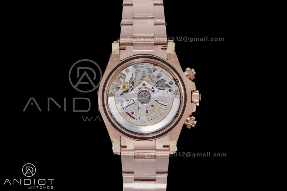 Daytona 126505 Gain Weight VSF 1:1 Best Edition Black Dial RG Sub-dial On Oyster Bracelet DD4131