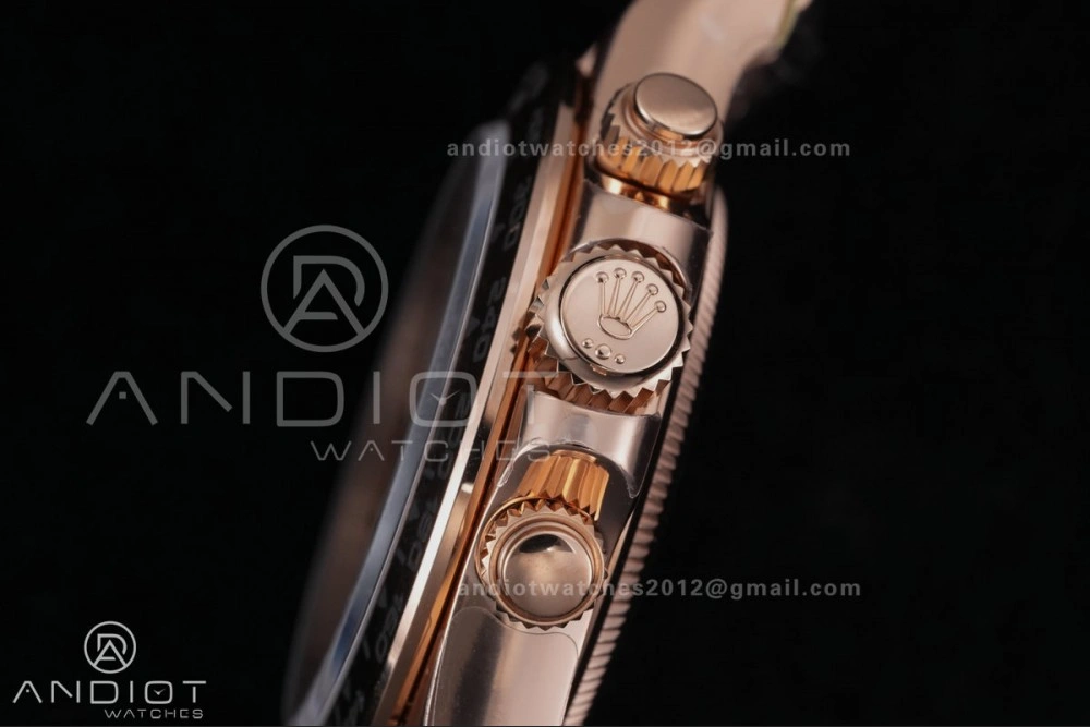 Daytona 126505 Gain Weight VSF 1:1 Best Edition Black Dial RG Sub-dial On Oyster Bracelet DD4131