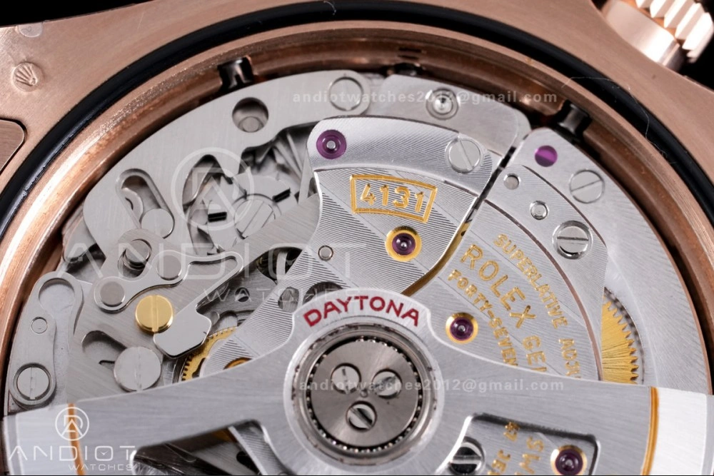 Daytona 126505 Gain Weight VSF 1:1 Best Edition RG Dial Black Sub-dial On Oyster Bracelet DD4131