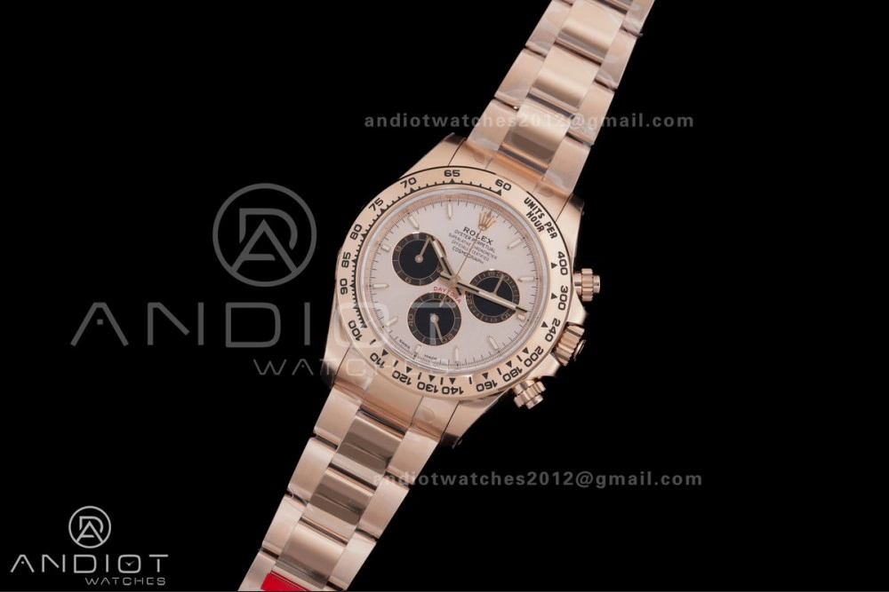 Daytona 126505 Gain Weight VSF 1:1 Best Edition RG Dial Black Sub-dial On Oyster Bracelet DD4131