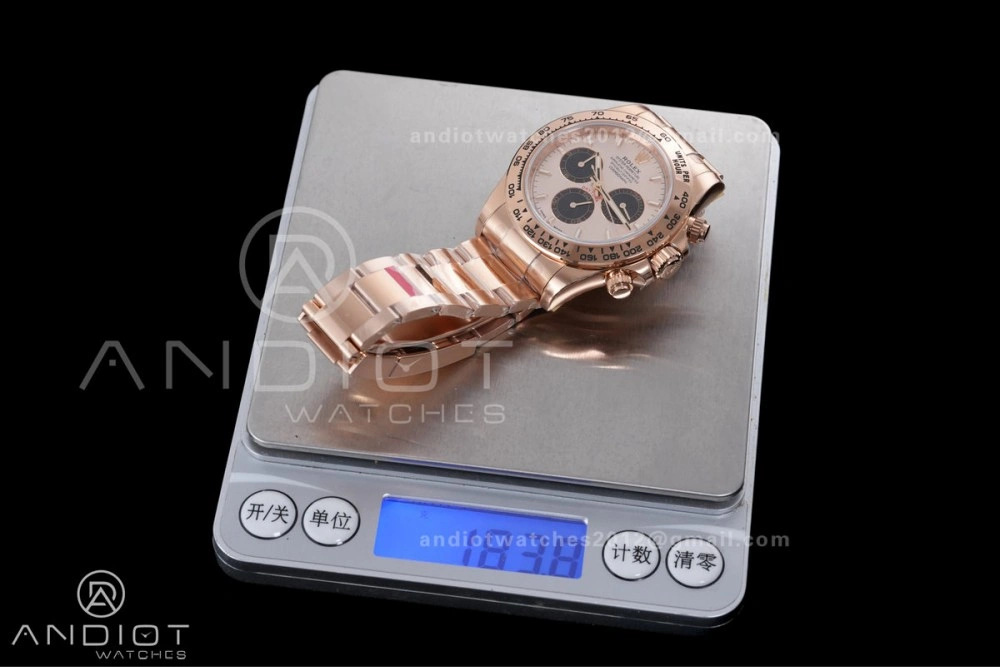 Daytona 126505 Gain Weight VSF 1:1 Best Edition RG Dial Black Sub-dial On Oyster Bracelet DD4131