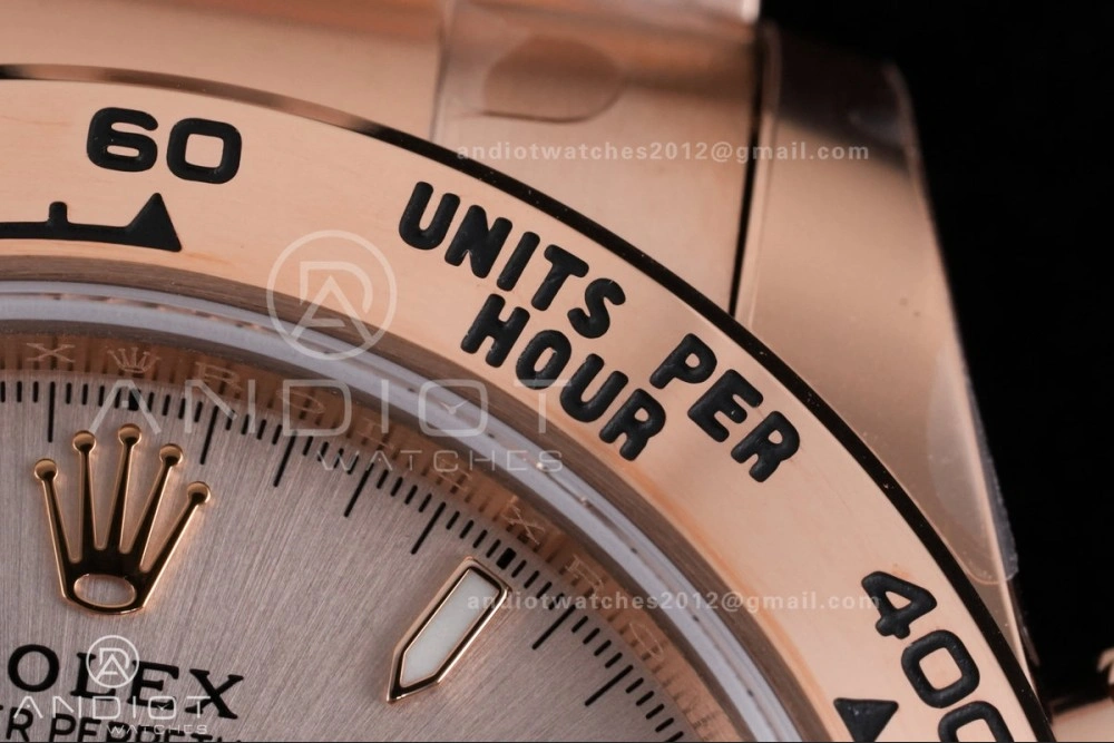 Daytona 126505 Gain Weight VSF 1:1 Best Edition RG Dial Black Sub-dial On Oyster Bracelet DD4131