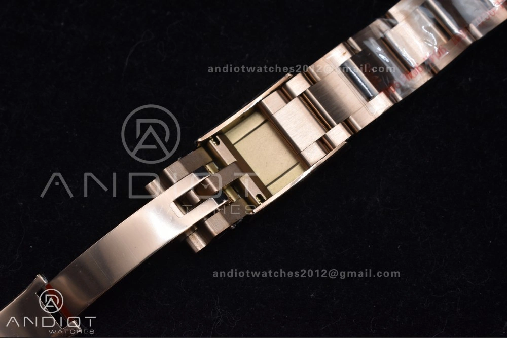 Daytona 126505 QF 1:1 Best Edition Black RG Diamonds Dial on RG Braclet SH4131 V5