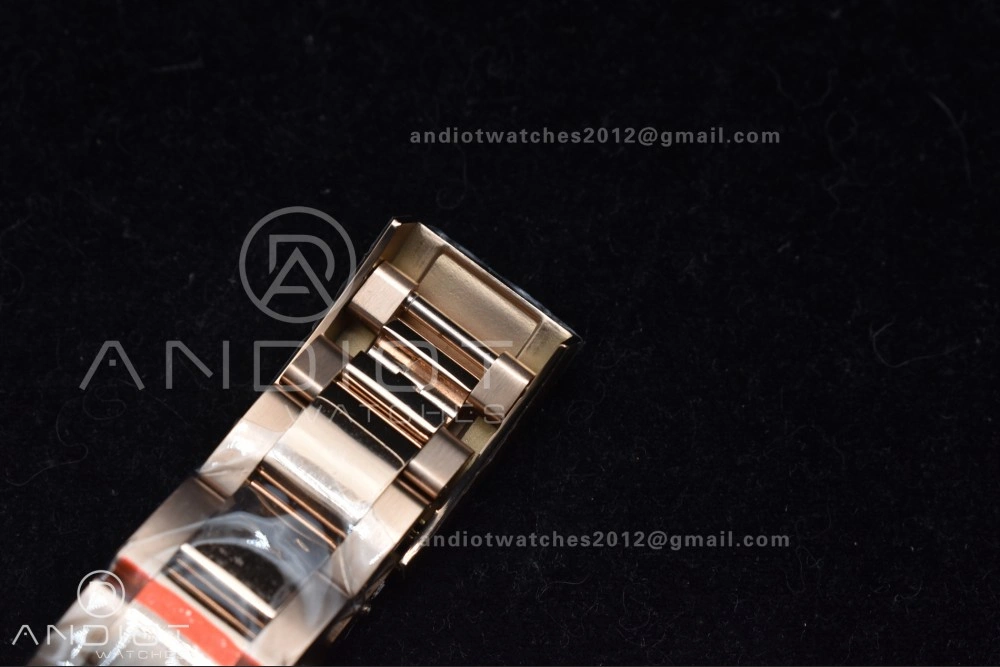 Daytona 126505 QF 1:1 Best Edition Black RG Diamonds Dial on RG Braclet SH4131 V5