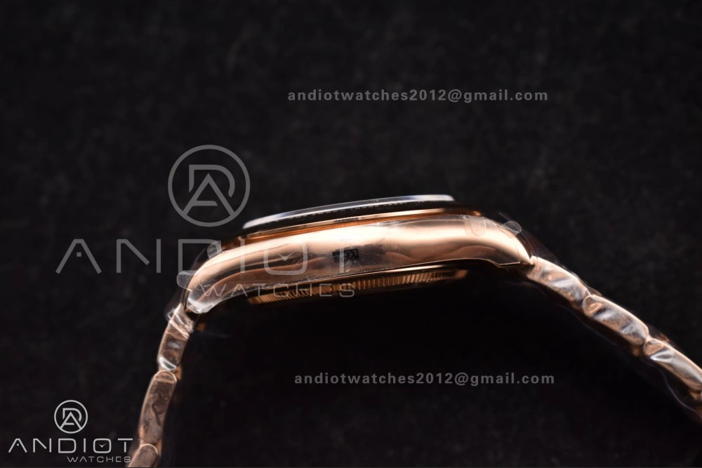 Daytona 126505 QF 1:1 Best Edition Black RG Diamonds Dial on RG Braclet SH4131 V5