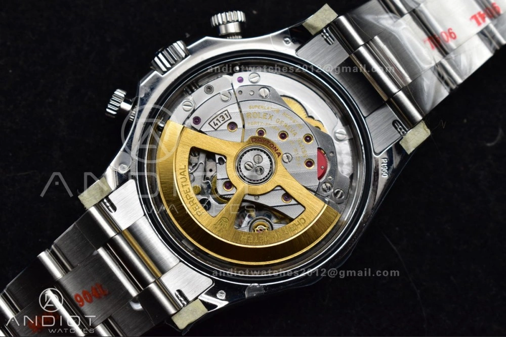 Daytona 126506 904L SS Clean 1:1 Best Edition Ice Blue Dial Sticks Markers on 904L SS Bracelet Super Clone Asian 4131