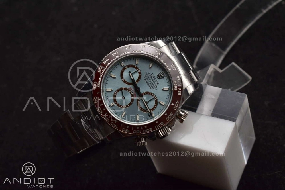 Daytona 126506 904L SS VSF 1:1 Best Edition Ice Blue Dial Sticks Markers on 904L SS Bracelet Super Clone Asian DD4131