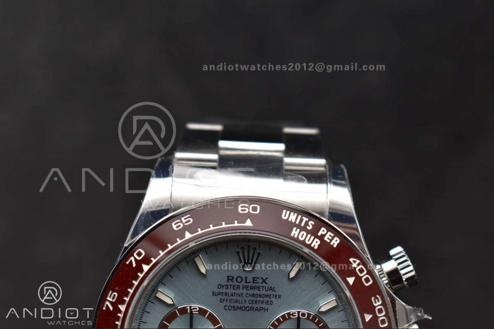 Daytona 126506 904L SS VSF 1:1 Best Edition Ice Blue Dial Sticks Markers on 904L SS Bracelet Super Clone Asian DD4131