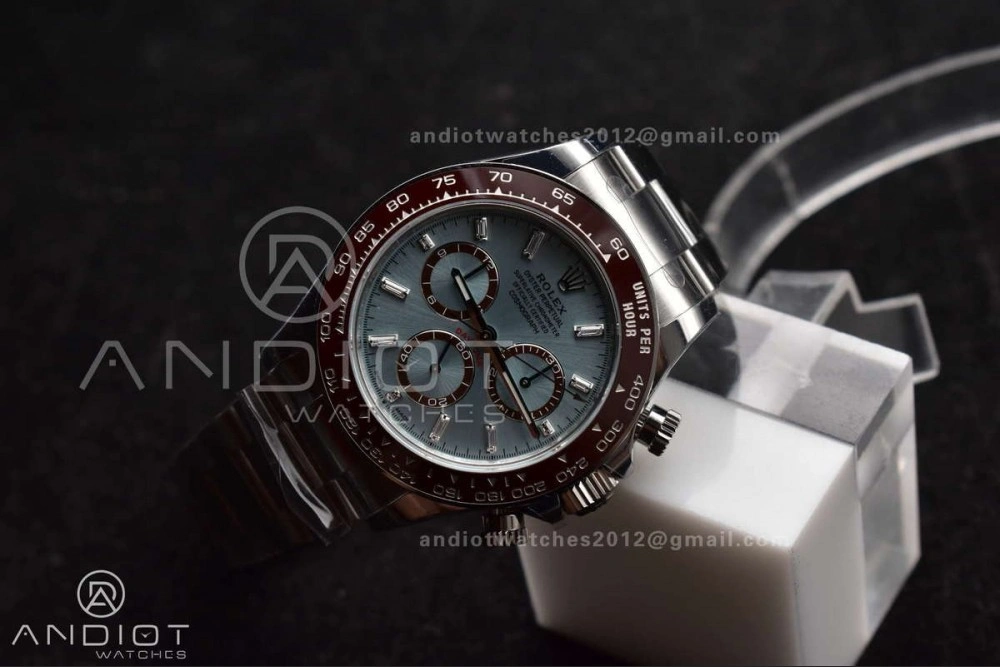 Daytona 126506 904L SS VSF 1:1 Best Edition Ice Blue Dial Sticks Markers on 904L SS Bracelet Super Clone Asian DD4131