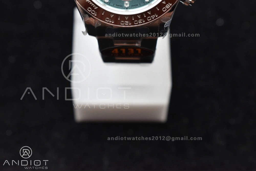 Daytona 126506 QF 1:1 Best Edition Ice Blue Dial Crystal Marker on SS YG Braclet SH4131 V5