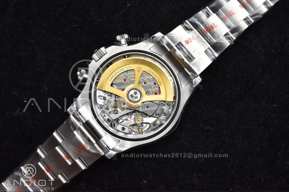 Daytona 126506 QF 1:1 Best Edition Ice Blue Dial Crystal Marker on SS YG Braclet SH4131 V5