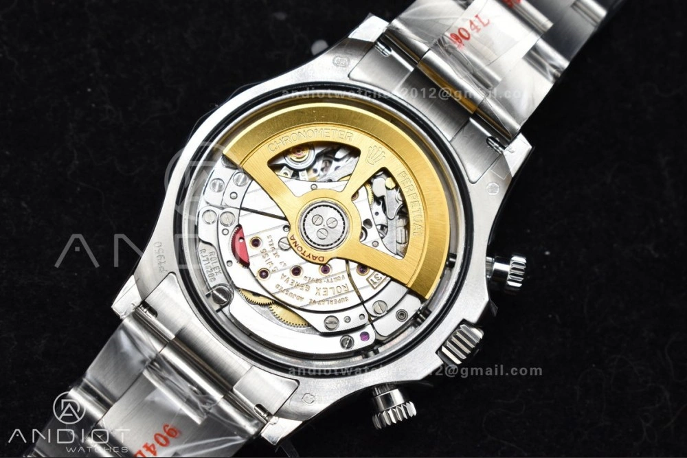 Daytona 126506 QF 1:1 Best Edition Ice Blue Dial Crystal Marker on SS YG Braclet SH4131 V5