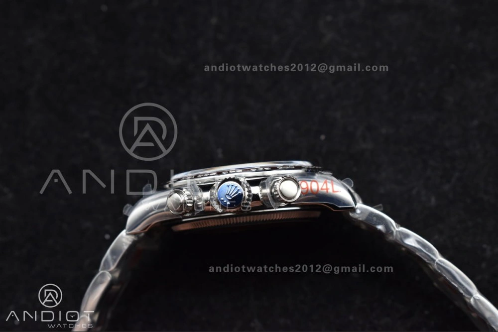 Daytona 126506 QF 1:1 Best Edition Ice Blue Dial Stick Marker on SS YG Braclet SH4131 V5