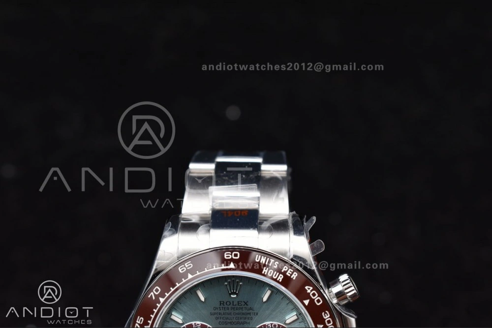 Daytona 126506 QF 1:1 Best Edition Ice Blue Dial Stick Marker on SS YG Braclet SH4131 V5