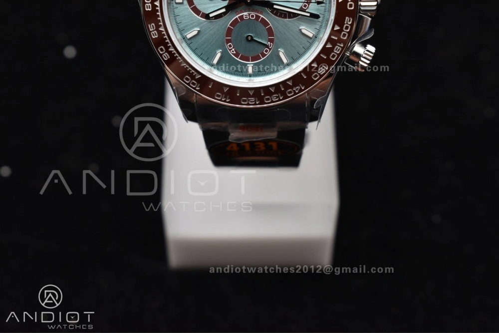 Daytona 126506 QF 1:1 Best Edition Ice Blue Dial Stick Marker on SS YG Braclet SH4131 V5