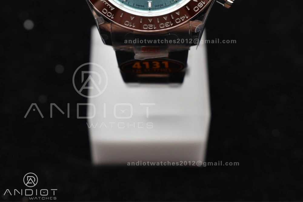 Daytona 126506 QF 1:1 Best Edition Ice Blue Dial Stick Marker on SS YG Braclet SH4131 V5