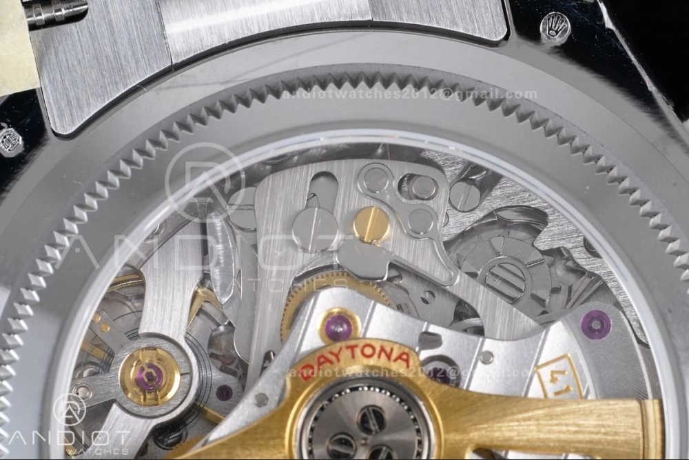 Daytona 126506 VSF 1:1 Best Edition 904L Steel Ice Blue Crystal Dial on SS Braclet VS4131 V2 (Weighted)