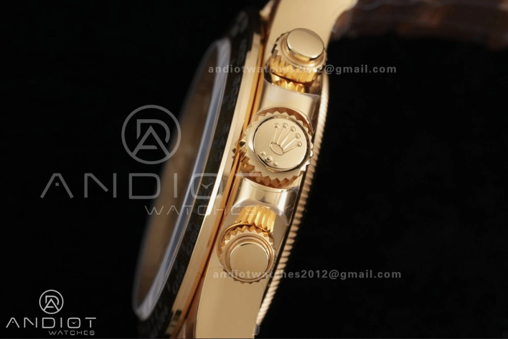 Daytona 126508 Gain Weight VSF 1:1 Best Edition YG Dial Black Sub-dial On Oyster Bracelet DD4131