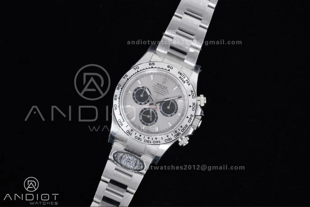 Daytona 126509 904L Clean 1:1 Best Edition Gray Dial on 904L SS Bracelet DD4131