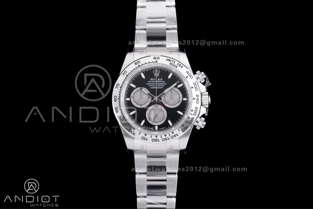 Daytona 126509 Gain Weight V3 VSF 1:1 Best Edition Black Dial Silver Sub-dial On Oyster Bracelet DD4131