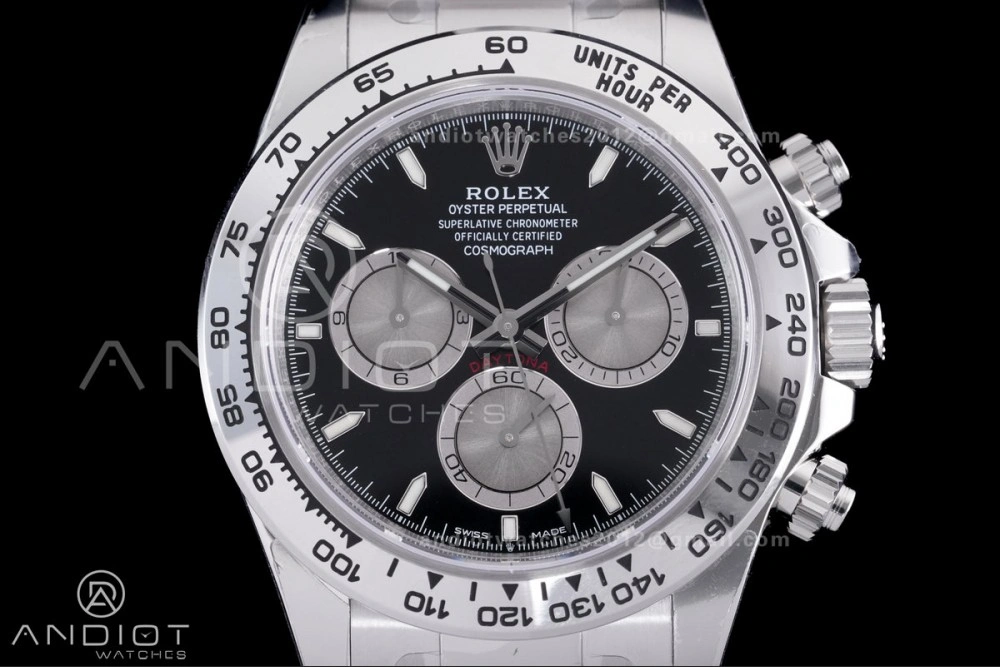 Daytona 126509 Gain Weight V3 VSF 1:1 Best Edition Black Dial Silver Sub-dial On Oyster Bracelet DD4131