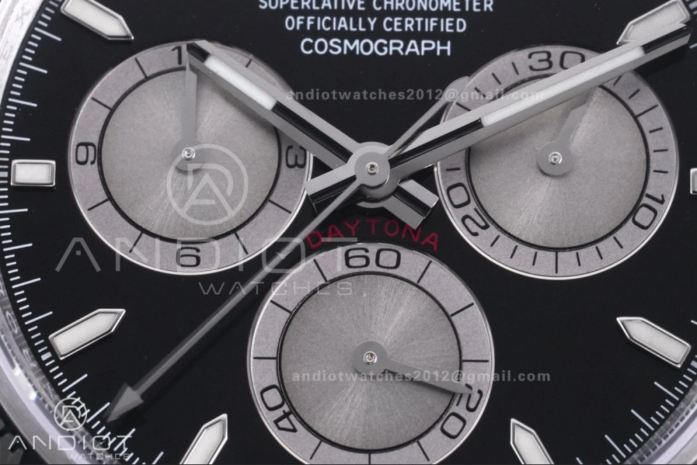 Daytona 126509 Gain Weight V3 VSF 1:1 Best Edition Black Dial Silver Sub-dial On Oyster Bracelet DD4131