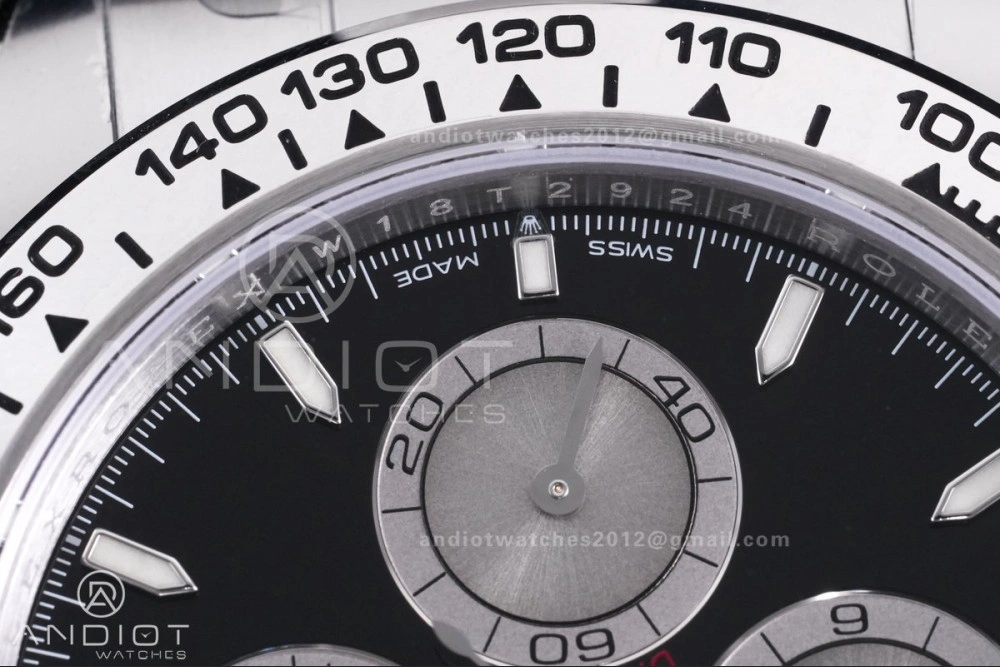 Daytona 126509 Gain Weight V3 VSF 1:1 Best Edition Black Dial Silver Sub-dial On Oyster Bracelet DD4131