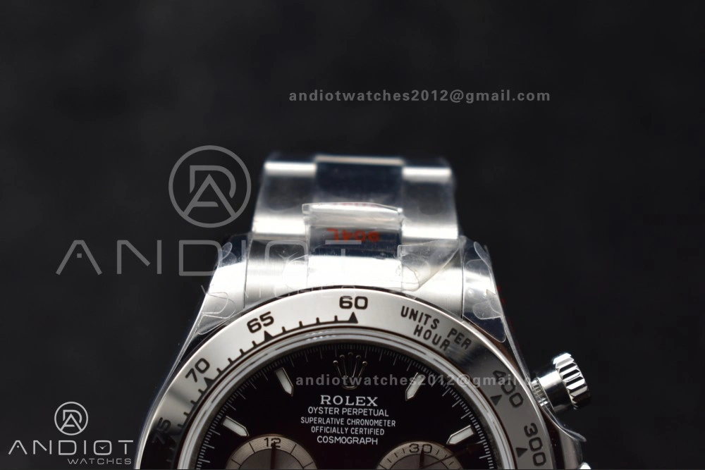 Daytona 126509 QF 1:1 Best Edition Black Silver Dial on SS Bracelet SH4131 V5