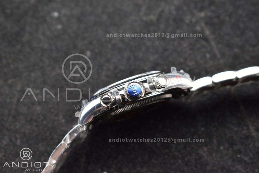 Daytona 126509 QF 1:1 Best Edition Black Silver Dial on SS Bracelet SH4131 V5