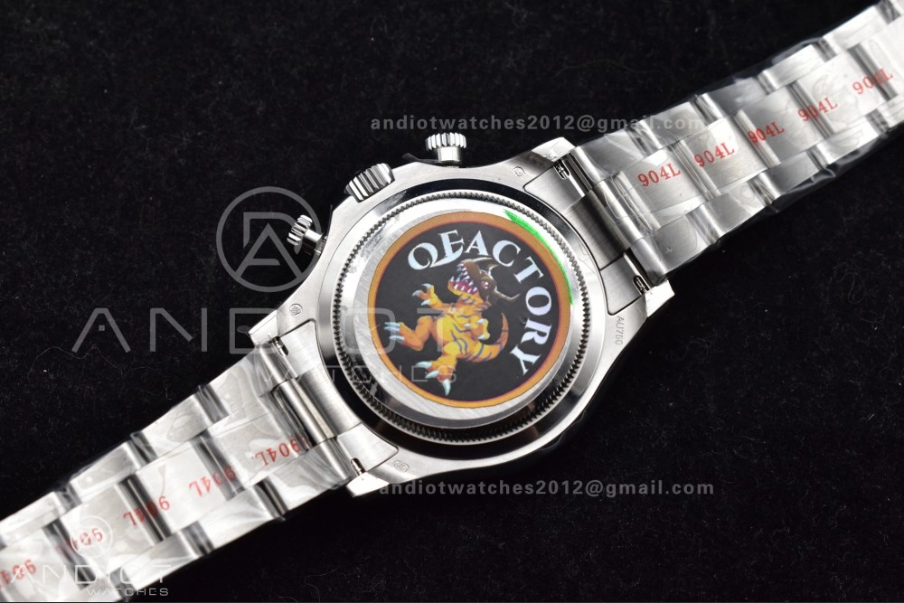 Daytona 126509 QF 1:1 Best Edition Black Silver Dial on SS Bracelet SH4131 V5