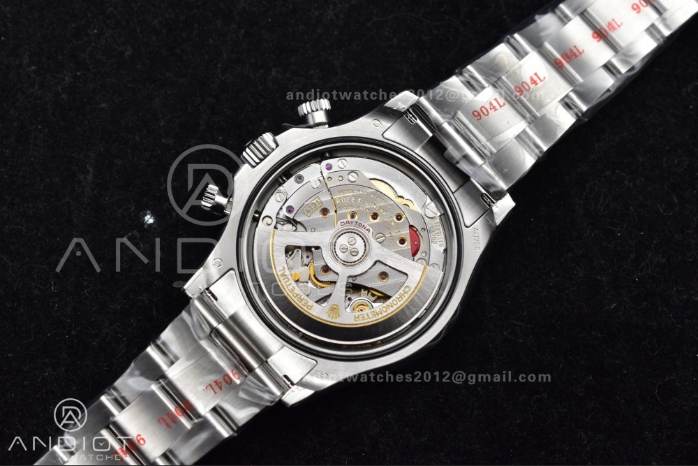 Daytona 126509 QF 1:1 Best Edition Black Silver Dial on SS Bracelet SH4131 V5