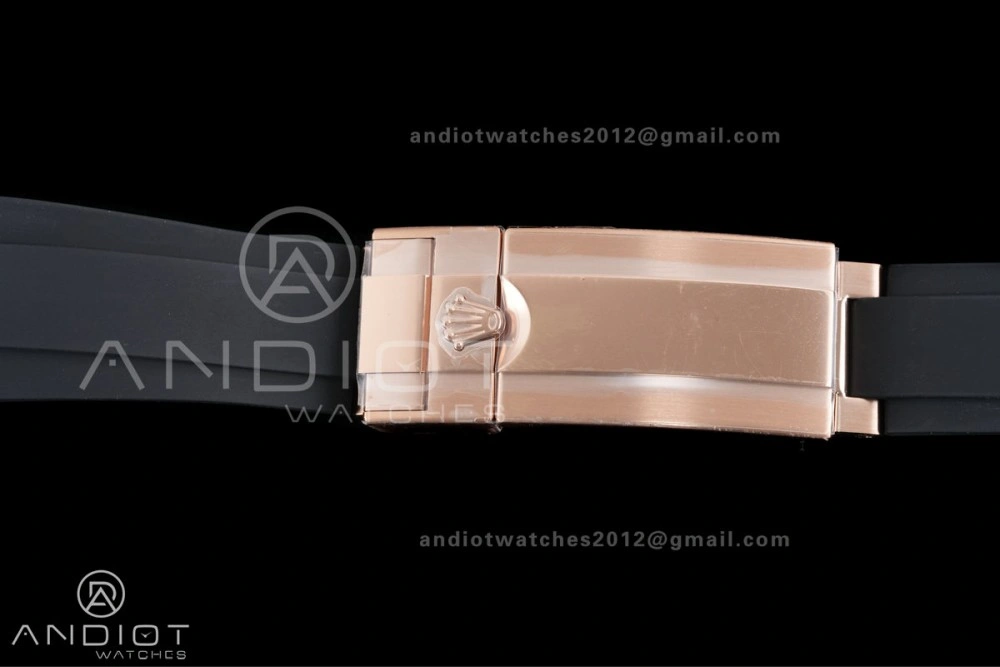 Daytona 126515 Gain Weight VSF 1:1 Best Edition Black Dial RG Sub-dial Stick Marker On Oyster-flex Strap DD4131