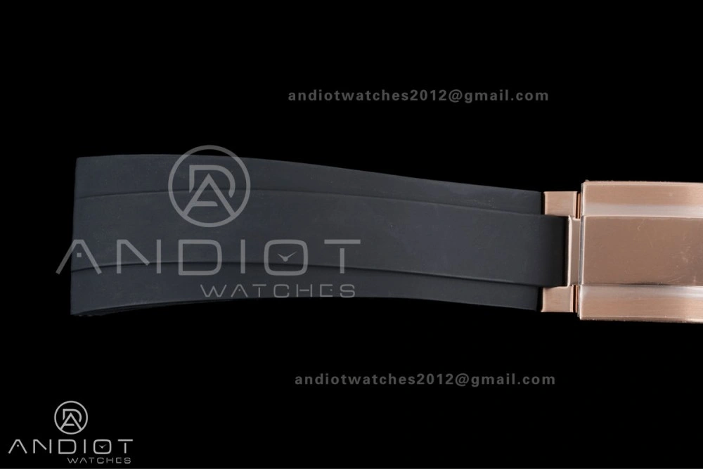 Daytona 126515 Gain Weight VSF 1:1 Best Edition Black Dial RG Sub-dial Stick Marker On Oyster-flex Strap DD4131