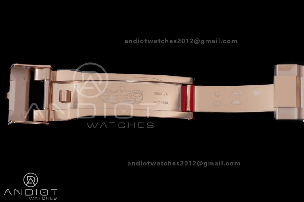 Daytona 126515 Gain Weight VSF 1:1 Best Edition Black Dial RG Sub-dial Stick Marker On Oyster-flex Strap DD4131