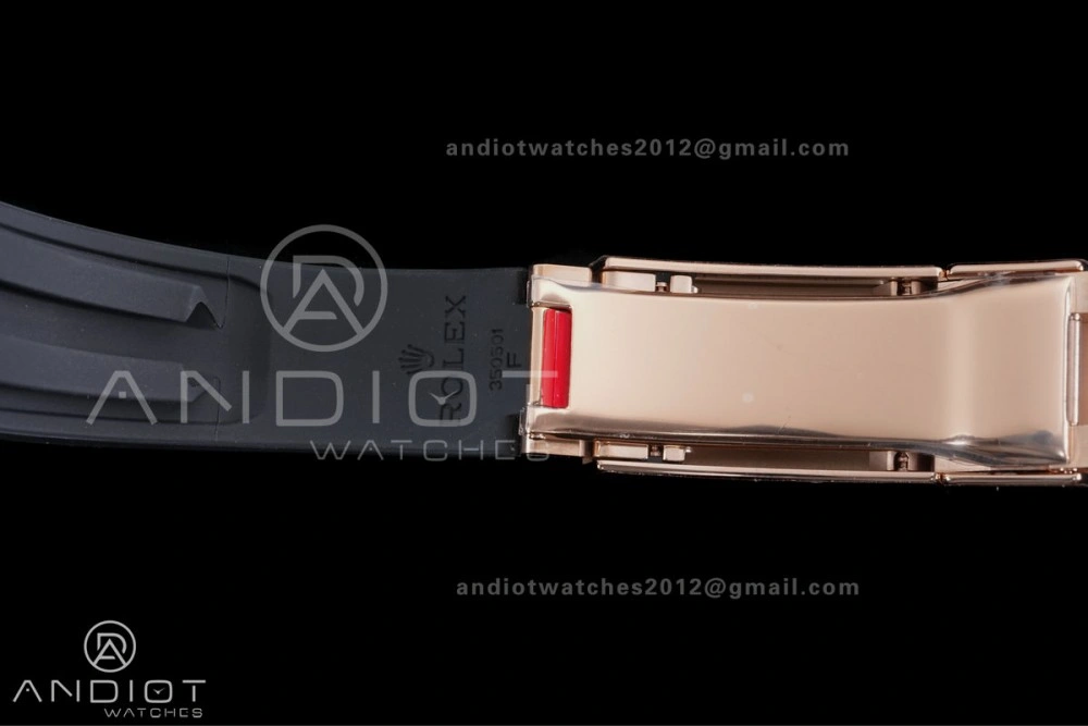 Daytona 126515 Gain Weight VSF 1:1 Best Edition Black Dial RG Sub-dial Stick Marker On Oyster-flex Strap DD4131