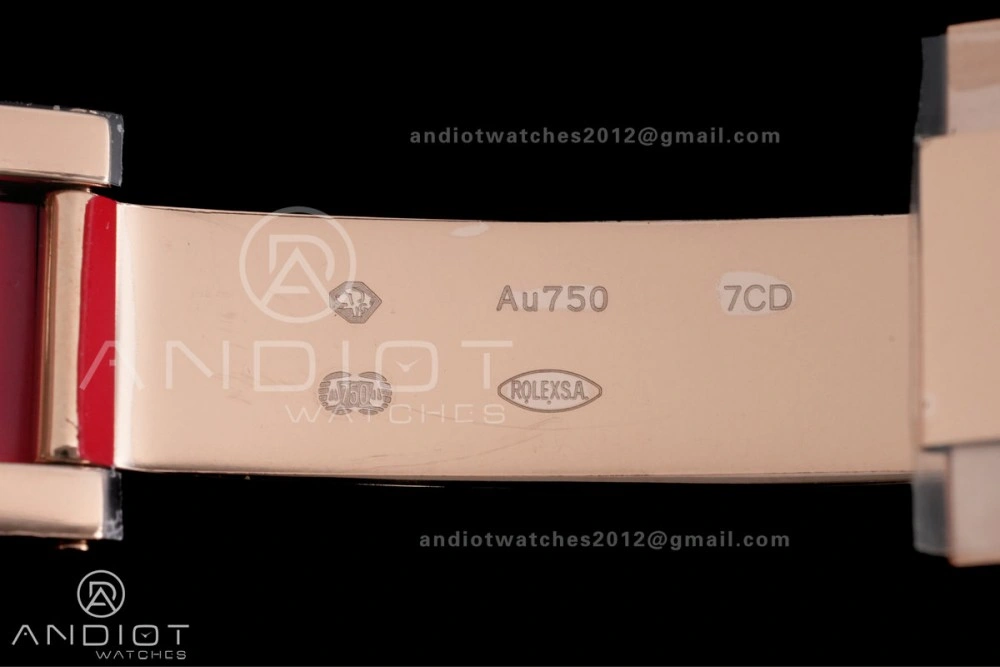 Daytona 126515 Gain Weight VSF 1:1 Best Edition Black Dial RG Sub-dial Stick Marker On Oyster-flex Strap DD4131