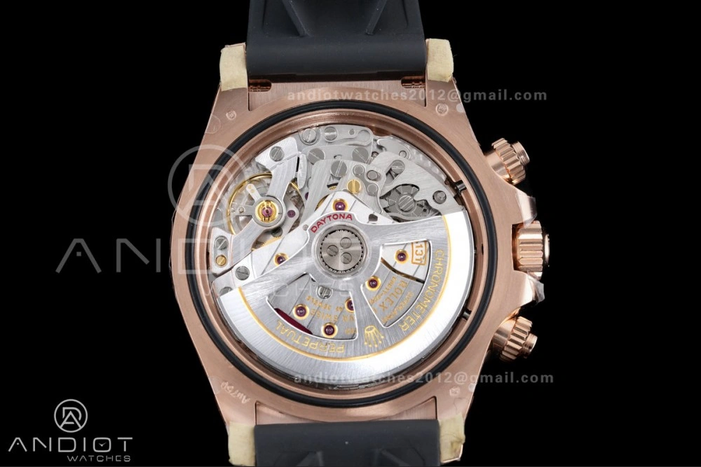 Daytona 126515 Gain Weight VSF 1:1 Best Edition RG Dial Black Sub-dial Stick Marker On Oyster-flex Strap DD4131